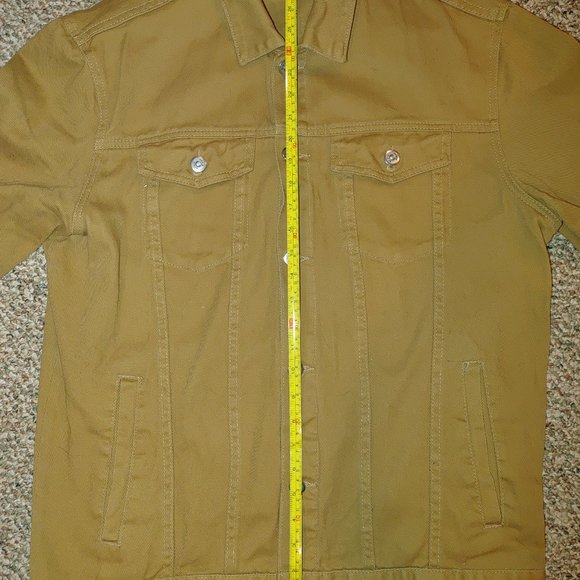 Brown China Denim Jacket - Picture 2 of 5